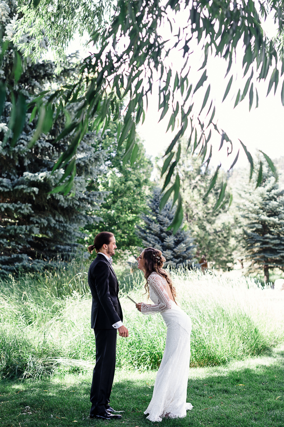Spruce Mountain Ranch Wedding in Colorado